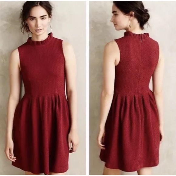 Anthropologie Dresses & Skirts - Ganni Pinnacle Textured dress size XSP stretch